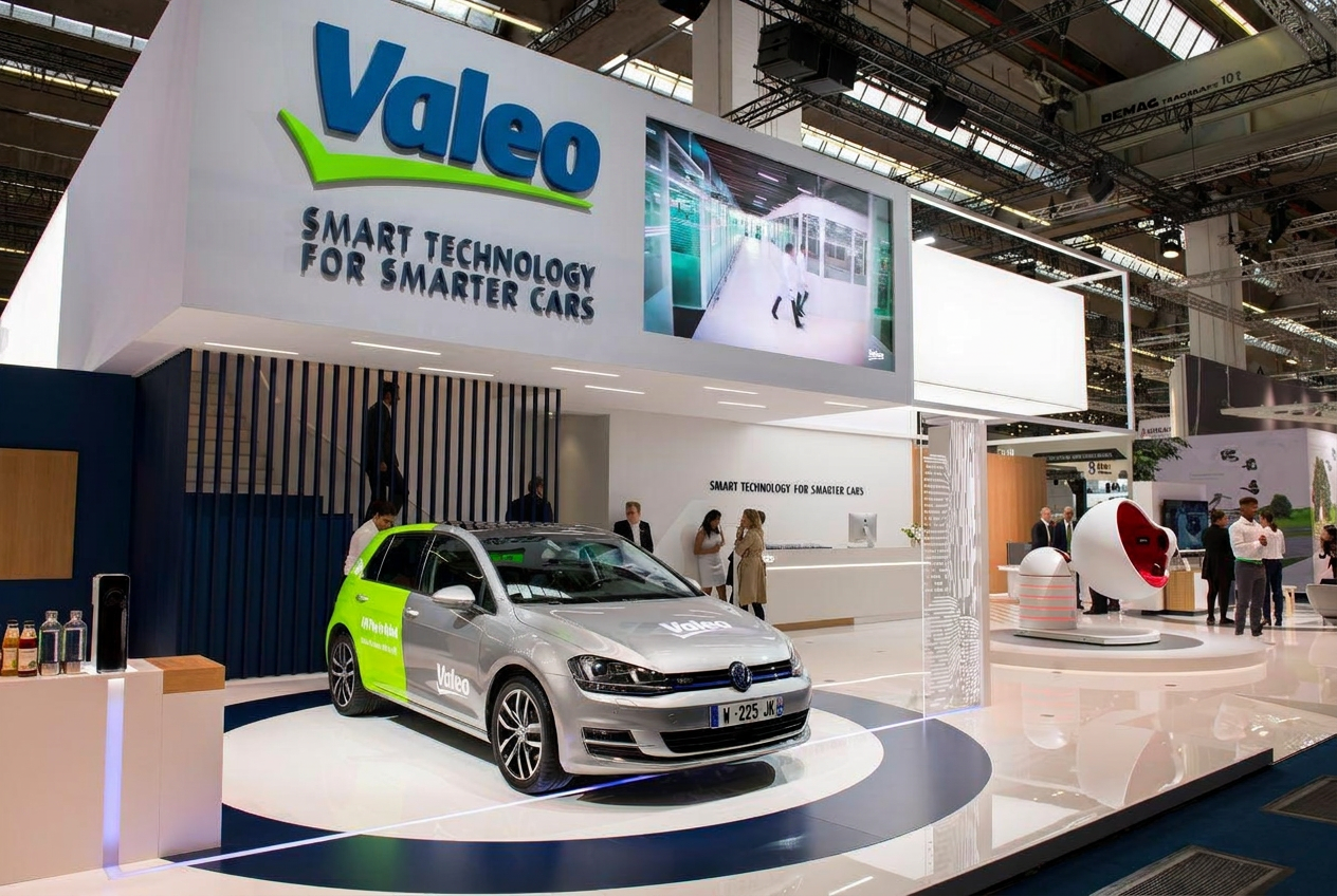 Stand Valeo — Smart Technology for Smarter Cars — client Soreprind